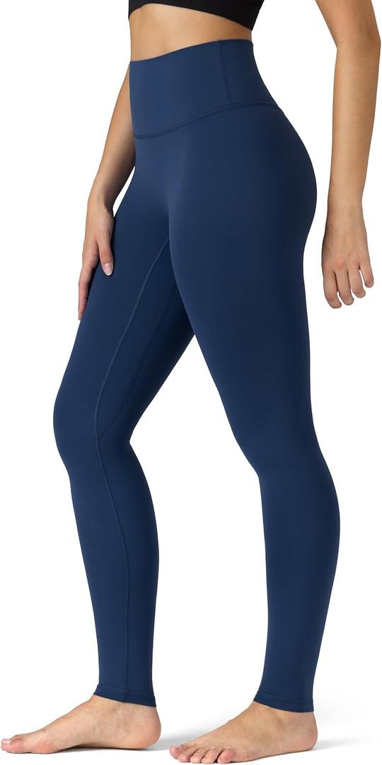 Colorfulkoala Dreamlux No Front Seam Leggings for Women 25"/28" Inseam, Seamless High Waisted Buttery Soft Yoga Pants (Large, Titan) Colorfulkoala Dreamlux No Front Seam Leggings for Women 25"/28" Inseam, Seamless High Waisted Buttery Soft Yoga Pants (Large, Titan)