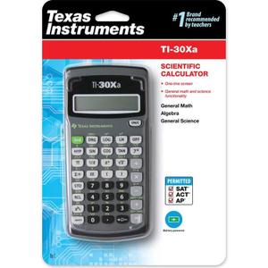 Texas Instruments TI30Xa scientific calculator