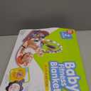 dearlomum Baby Play Mat Gym, Funny Play Piano Tummy Time Activity Mat with 5 Infant Sensory Toys, Music and Lights, Boy & Girl Gifts for Newborns 0 to 3 6 9 12 MonthsNew Blue