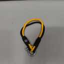 Mens Rope Bracelet - Stainless Steel Silver Shackle, Extremely Durable and Scratch Resistant Waterproof Paracord, Handmade, Nautical Wristband for Men 12-8.5