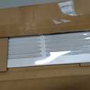 14"W x 6"H [Duct Opening Size] Steel Return Air Grille | HVAC White Rust-Resistant Vent Cover for Wall & Ceiling, AC Cold Air Return, Overall Dimensions 15.75"W x 7.75"H