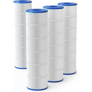 Upgraded CCP420 Pool Filter Cartridges (4-Pack), Compatible with Clean & Clear Plus 420, 5oz Heavy Duty Fabric for Superior Filtration & Durability, Replaces PCC105, 178584, R173576