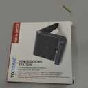 Switch Dock for Switch, YCCTEAM Dual USB Playstand Adjustable Switch Stand for Switch OLED, Support TV Mode, HDMI Type C Converter, Built-in Fan,3 USB Ports for Plug and Play