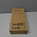 Younik Switch 2 Case Compatible with NS Switch 2 (2025), Carrying Case with 19 Game Card Slots, 4 in 1 Switch 2 Accessories Includes Shoulder Strap, Wrist Strap & Stickers (Purple)