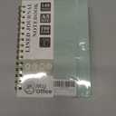 3 x Lined Journaling Notebook for Women, A5 Spiral Notebook with 100gsm Thick Paper, 70 Sheets / 140 Pages, Notebooks for Work, Journals, Notes, Bible Study, and Daily Use (A5 | 5.83" x 8.27", Sage Green)