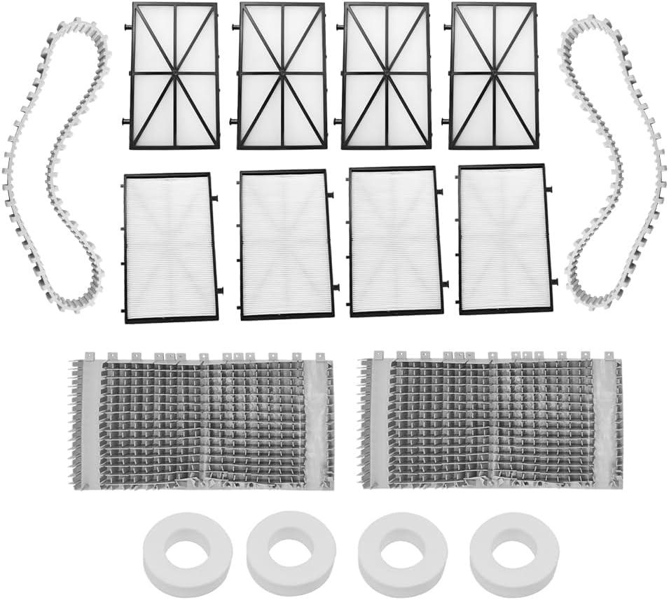 NAJING Tune Up Rebuild Kit for Dolphin Nautilus CC Plus Robotic Pool Cleaner  Includes 9991433-R4 Ultra Fine Filter Panels, 6101641-R2 Brushes, 6101611-R4 Climbing Rings, 9985006-R2 Tracks
