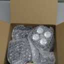 Motion Sensor Outdoor Lights, Battery Operated Outdoor Light, 600LM Motion Detector Lights for Outside, 6000K LED Security Light Battery Powered Spotlight for House Wall, Black(2 Pack)