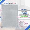 Bagean Stove Hood Vent Filter 11.8" x 17.35" BPS1FA36 Compatible with Broan Range Hood Filter Replacement - Fit's Allure Range Overhead Aluminum Screen - Blocks Grease & Filters Over Oven Air (1-Pack)