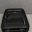 Samsonite black Softside carry-on white piping