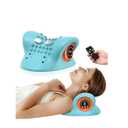 Smedz Neck Massage 2025 New Upgrade 3 in 1 Portable Massager With Heat And Comfortable Stretching-Adjustable Intensity for Neck & Shoulder Relaxation at Home, Office, etc.
