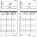 100 uPunch Time Cards for HN4000