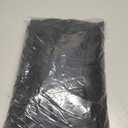 8ft Black Table Cloth Rectangle Stretch Fitted Ruffle Pleated Table Skirt No-Slip, Wrinkle-Free Spandex Tablecloths Portable TableCover for Retirement Sad Day Birthday Party Decor Wedding Baby Shower (96" x 30" (8FT-1 Pack))