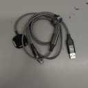 Multi Charging Cable for Apple Watch Charger,3 in 2 USB C Cable 4FT iPhone Charger/Type C/Lightning Travel Essentials Cables for iWatch Ultra/SE/10-1&iPhone 16-5 Pro/Plus