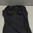 LODAY Tummy Control Shapewear Tank Top Square Neck Long Sleeve Top Slimming Body Shaper Compression Tanks for Women (Medium, Black)