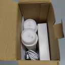 PEIDUO Christmas Decorations Indoor, 2 FT Birch Tree with LED Lights, Fairy Light Spirit Tree for Christmas Decor, Warm White Lighted Birch Trees for Home Decor Indoor, Battery Powered, Timer (2PK)