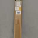 No Tools No Drill Cordless Roman Shades for Indoor Windows 100% Blackout, for Window Size 35" W 48" H Beige