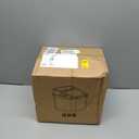 Fhiny 11LB Dog Food Storage Container, Airtight Pet Treat Bin Translucent Dry Food Grain Storage Barrels Sealed Bucket Moisture-Proof Plastic Cat Puppy Food Bin with Seal Locking Lid Keep Fresh (L:10"L x 7.5"W x 10"H)