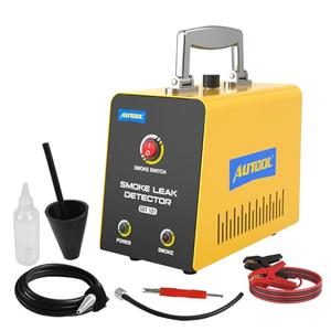 AUTOOL Automotive Smoke Machine Leak Detector,Evap Vacuum Smoke Diagnostic Tester,Pipeline Fuel Leakage Detector Compatible with 12V Cars, Trucks, Motorcycle, ATV, Boats, Snowmobiles