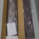 Long Outdoor LED Wall Lights, Modern Exterior Garage Wall Light, Brown Outdoor Wall Sconce, Waterproof Outside Light Fixtures for House, Patio, Front Porch,2 Packs,24W,3000K Warm White (23.6IN(60CM)-2 PCS)