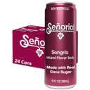 Sangra Seorial - Mexican Soda Soft Drinks (12 oz, 355ml) 24 Cans - Non Alcoholic, Caffeine Free, Gluten Free - Cane Sugar - 0g Fat - Made in Mexico - Natural Flavor Soda Pop - Iconic Mexican Brand, 

BB 09/11/26