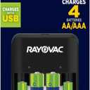 Rayovac 4 Position AA/AAA Charger w/ Batteries