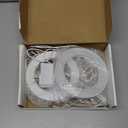 LBW Plant Grow Light, 72 LEDs Full Spectrum Grow Lights for Indoor Plants, Large Plant Lamp with 4 Dimmable Levels, 4/8/12H Auto Timer, Height Adjustable, Halo Growing Lamp for Tall Plants, 2 Pack