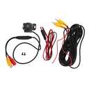 DIYEAH Car Rear View Camera Waterproof Night Vision Backup Camera with Wide Viewing Angle Easy Installation for Cars Trucks Mini-