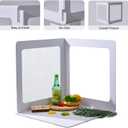 19x19 Inch Backdrop Board Kit, 2PCS Backgound Frame, 1PC Background Board, 6PCS Backdrop Paper, 6PCS Shadow Light Paper for Product, Food, Jewelery, Makeup Photography Shooting