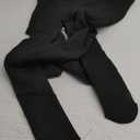 2 Pairs Women Fleece Lined Tights-Fake Translucent Leggings High Waist Pantyhose Sheer Thick Warm Tights For Women