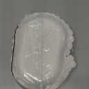 Yungyan 50 Pcs Christmas Disposable Plates Santa Paper Plates for Christmas Wedding Birthday Family Party Tableware Supplies Serve 50 Guests, 8.3 x 7.7 Inch, Red and White