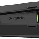 Cardo PACKTALK PRO Motorcycle Helmet Communication System Intercom, Crash Detection, Auto On/Off, Air Mount, 45mm Speakers