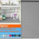 TigeJoy Under Sink Mat 31" x 22" - Silicone Mat in Kitchen and Bathroom Organizers and Storage, Waterproof Protector for Drawer Shelf and Cabinet Liner, Flexible Sink Drip Tray