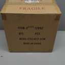 HWDFEI Tiffany Pendant Light Plug in Stained Glass Hanging lamp 12X12X181 Inch Hanging Lamp Living Room Bedroom Kitchen Dining Room OfficeSeven Color Wisteria Style