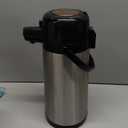 TOMAKEIT Airpot Coffee Carafe for Keeping Hot,102oz/3L Coffee Dispenser Thermal with Pump, Insulated Stainless Steel Hot Beverage Dispenser for Parties, Thermal Carafe for Hot Drinks, Water Tea, Chocolate