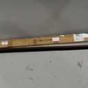 Door Sweep Brush Aluminum, 1.5 x 48 Inch, Brown, 2 Set