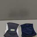 Wegreeco Washable Male Dog Belly Band (Stylish Pattern)- Pack of 2 - Washable Male Dog Belly Wrap, Dog Diapers Male (Charcoal, Navy, X-Small)