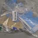 1/ 2 Birthday Boy Half Birthday Decorations – 4PCS Blue 6 Month Party Set with 1/ 2 Way to One Banner, Halfway High Chair Banner, Cake Topper and Hat for 6 Month Baby Boy Photo Shoot Decor