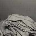 Nestl 4 Piece Full Comforter Set – Dark Grey Reversible Bed in a Bag – Complete Full Size Bedding Set with Sheets, Pillowcases and Shams