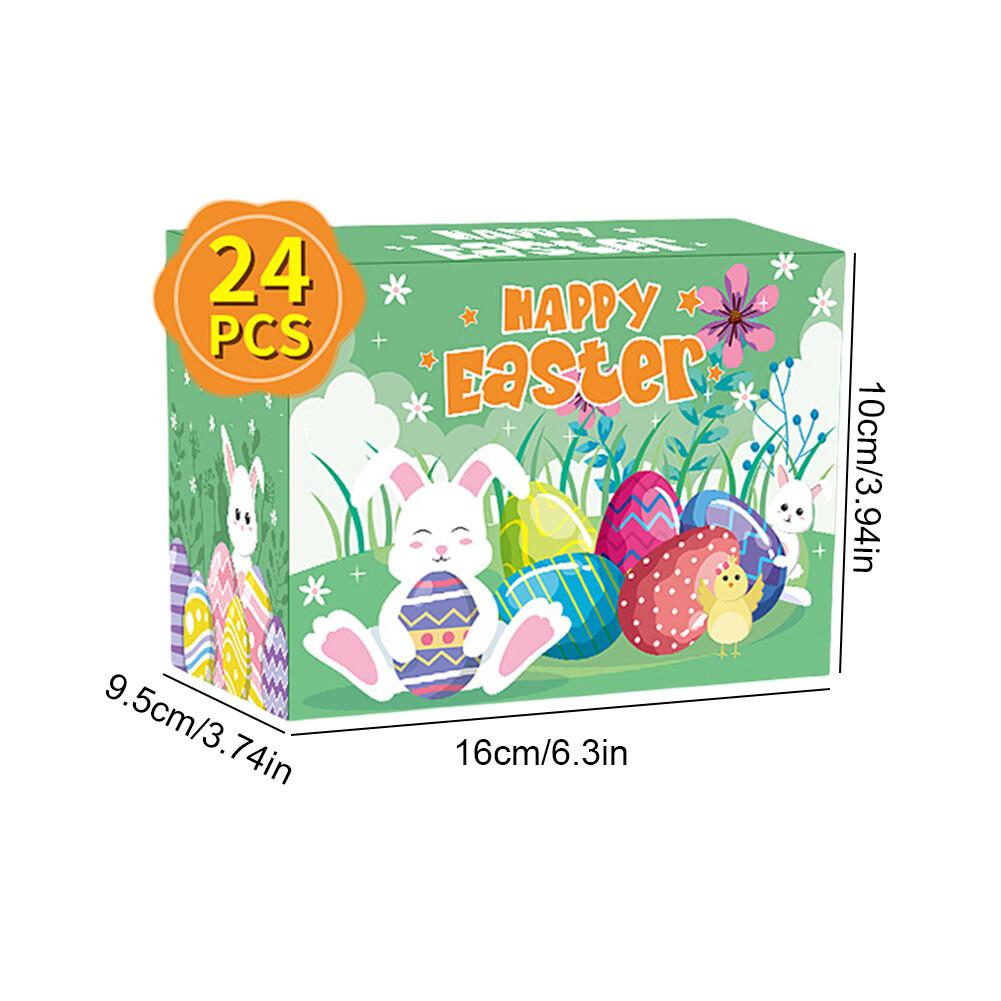 12Pcs Filled Easter Egg Gift Easter Egg Toy Prefilled Easter Eggs for Boys Girls