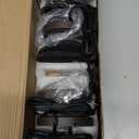 LED Low Voltage Deck Lights Outdoor Waterproof,6-Pack 3CCT Deck Lighting Fixtures Landscape Step,3W,12V-24V AC/DC Die-cast Aluminum Housing Fence Lamp Wired 2700K/3500K/5000K (Brown)