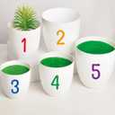 3 x Fxiaoy 10 Sheets 470 pcs Vinyl Letters Stickers Numbers Decals,Self-Adhesive Alphabet Number Stickers Kit for Mailbox, Signs, Cars, Trucks, Home, Window, Door,Notebook (Purple, 2 inch)