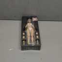 Fremego 1/6 Scale Female Action Figure,12inch Female Joint Flexible Figure Body with Movable Eyes Head Sculpt and Clothes Collection (Pale Skin)