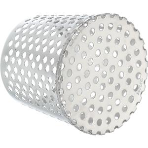PATIKIL Gutter Guard Filter 3.5"-3", PVC Termination Cap Mesh Screen Roof Vent Cover Stainless Steel Conical Exhaust Pipe Cover Downspout Guard Filter Strainer for Downspout Silver