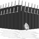 Tumbler with Straw and Lid, Insulated Coffee Travel Mug Tumbler 20 oz Stainless Steel Double Wall Reusable for Iced Drink, Women and Men Gift, Home Office, Outdoor (Black)