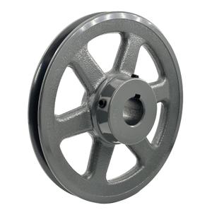 AK71-1 V Belt Pulley 1 inch Bore 6.95" OD,Motor Pulley Cast Iron for A AX 3L 4L V-Belts,AK711 Pulley