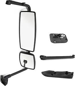 CPOWACE Mirror Arm Black Fit for International 4300 4400 7400 7600 8500 8600 (right side)
