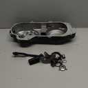 Transmission Cover Assembly with Start Gear Shaft Belt for For GY6 QMB139 Scooter ATV Go Kart 50cc Engines