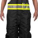 TINGLEY Cold Gear Men's Overalls Outerwear with Adjustable Suspender Straps, Water Repellent, O28223C/Type O or O28243 (5XL)