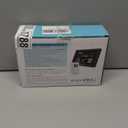 Weather Station Wireless Indoor Outdoor, Digital Thermometer with Remote Sensor, 7.5'' HD VA Display Home Weather Stations, Accurate Temperature Humidity Gauge with Weather Forecast, Atomic Clock (Black)