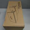 2 Pack Pine Wood Large Cable Management Box, Cord Organizer Cover Hider Floor Outlet Hiders for TV Wires, Computer, Router, USB Hub Under Desk Power Strip Electrical Cord Management (2)